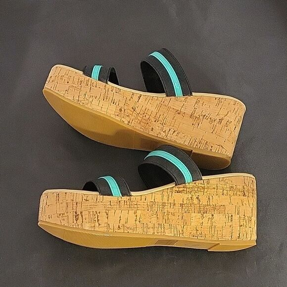 BRANS NEW  LADY GODIVA WEDGE WOMEN'S  SHOES - Picture 12 of 16